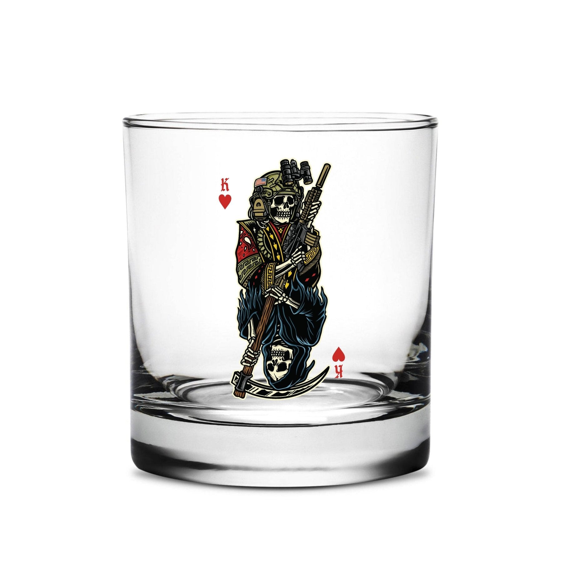 Kings & Reapers Whiskey Glass Set - 16oz - Glassware