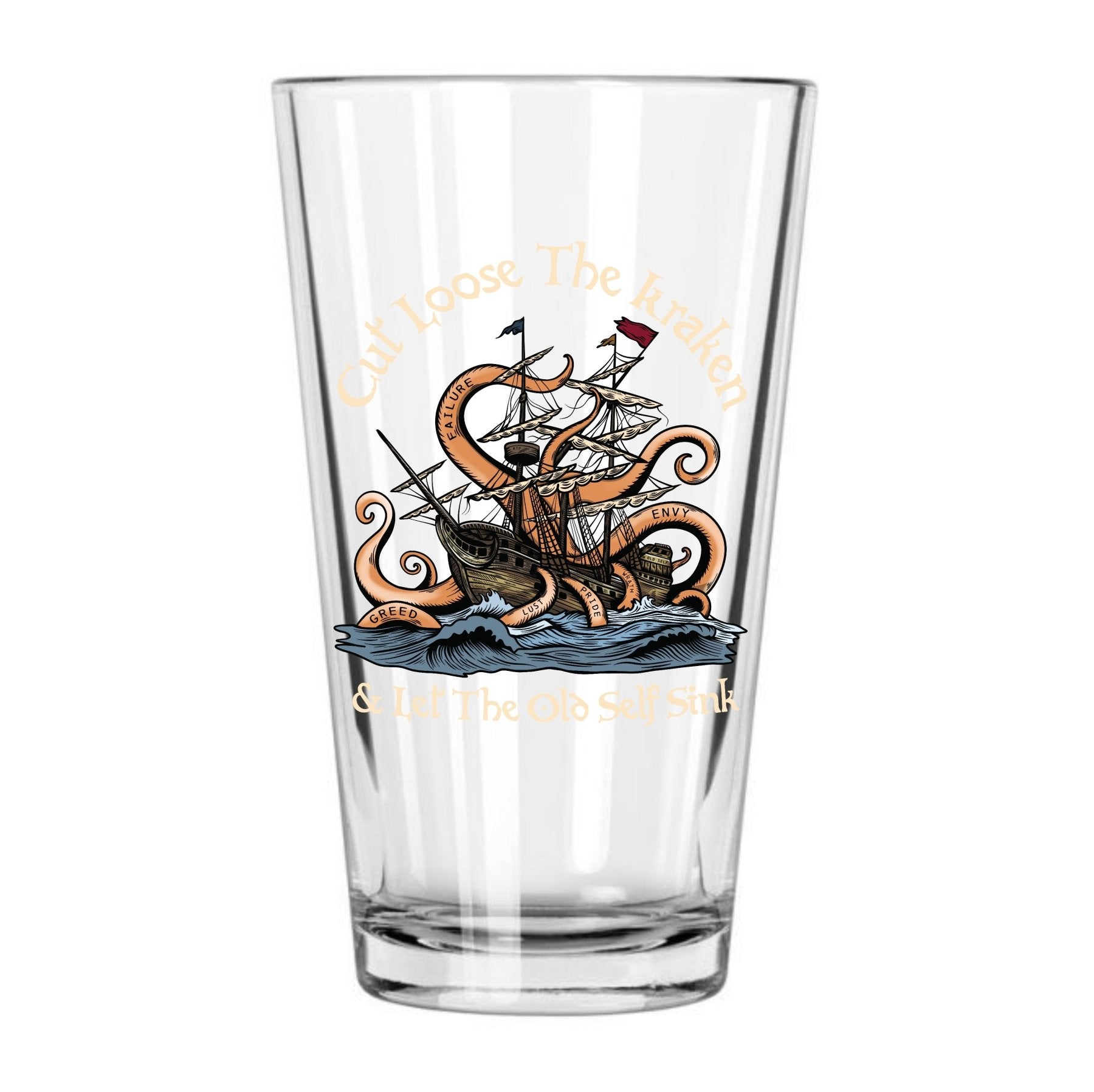 Kraken Pint Glass Set - 16oz - Glassware