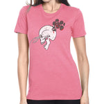 Ladies Beautiful Mist Sniper Skull - Small - Shirt