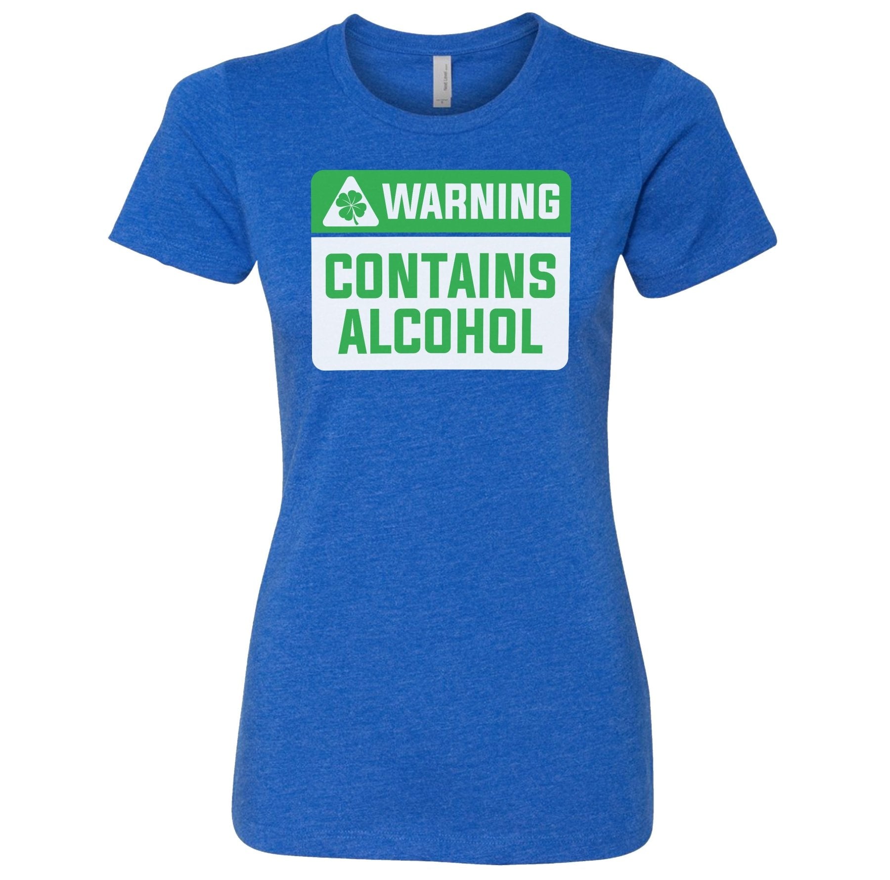 Ladies Contains Alcohol - Small - Shirt