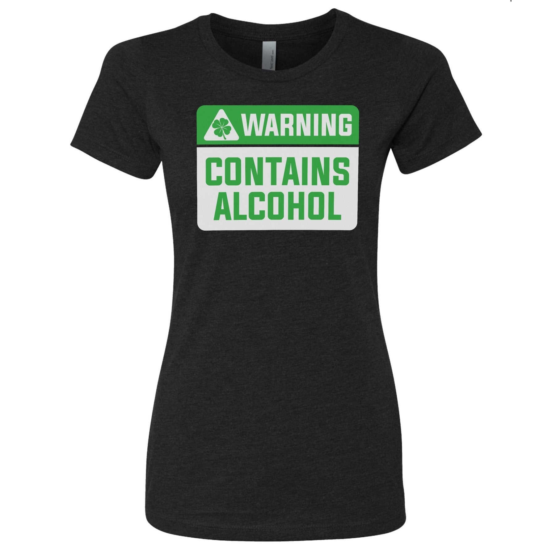 Ladies Contains Alcohol - Small - Shirt