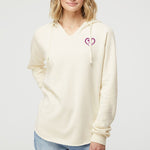 Ladies DUI Heart Hoodie - XS - Hoodie