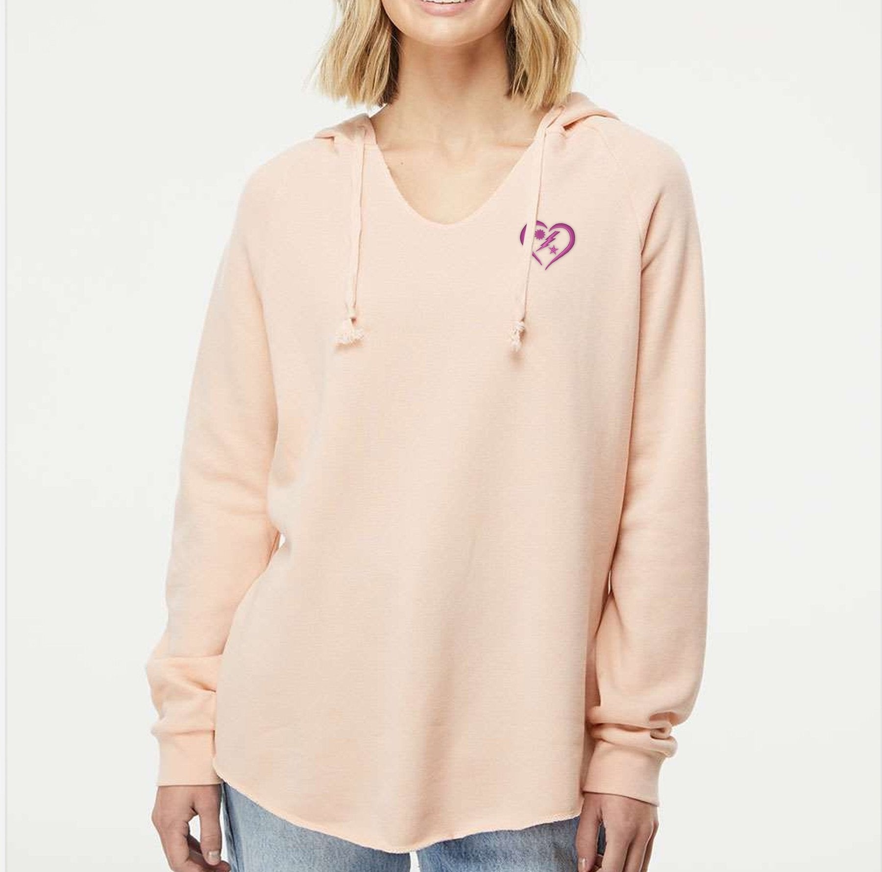 Ladies DUI Heart Hoodie - XS - Hoodie