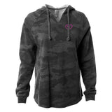 Ladies DUI Heart Hoodie - XS - Hoodie