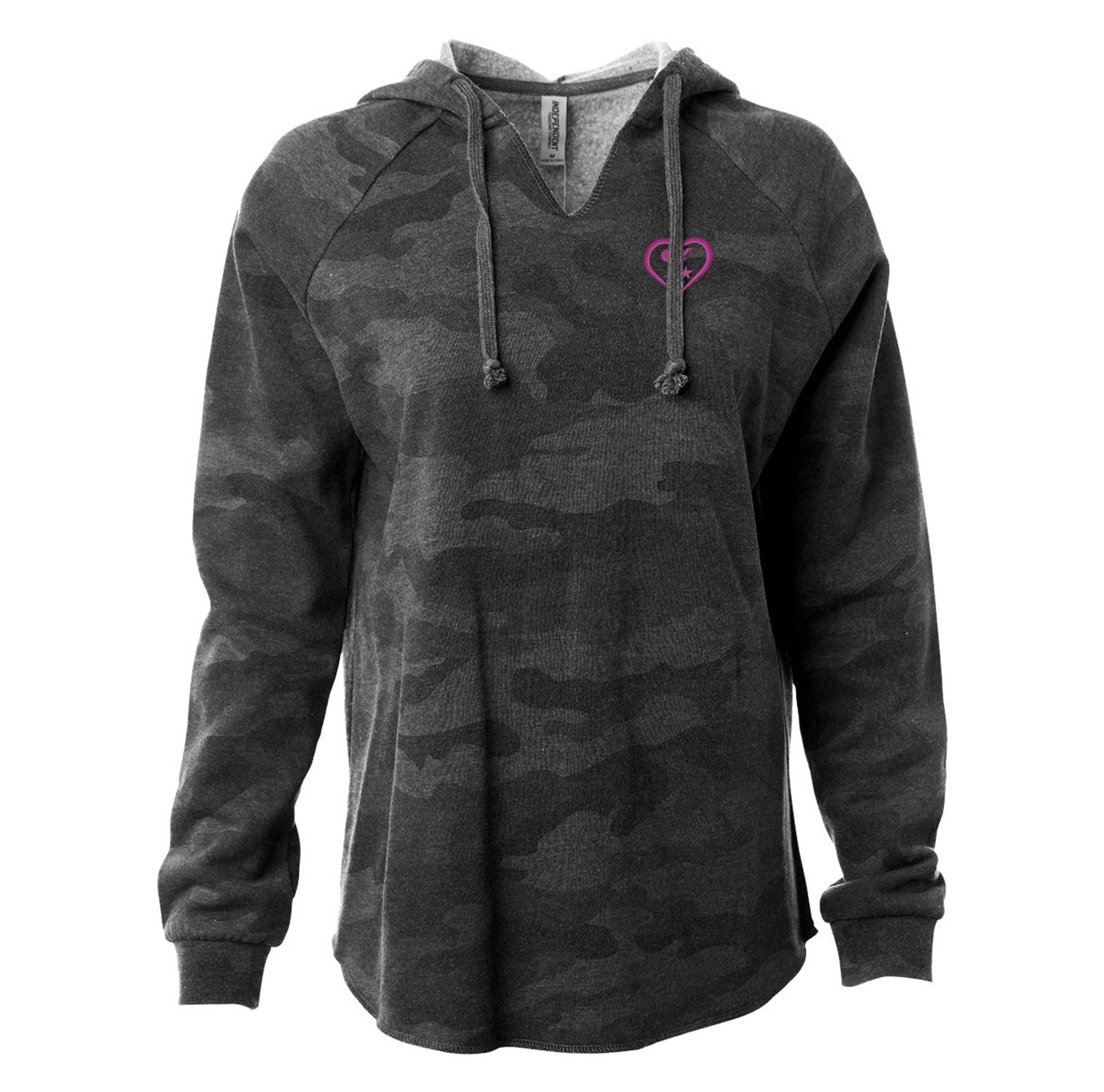 Ladies DUI Heart Hoodie - XS - Hoodie