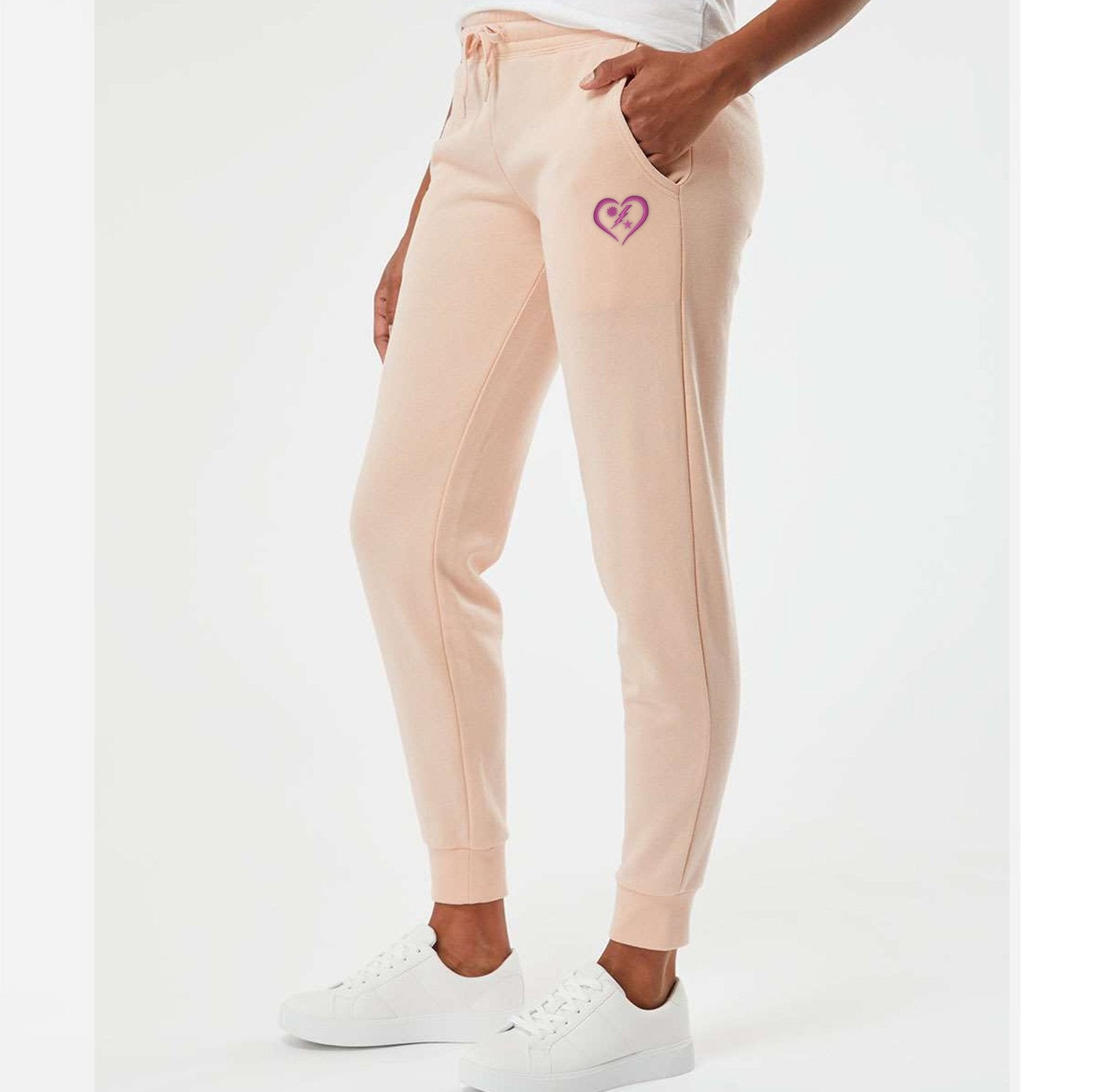 Ladies DUI Heart Sweat Pants - Small - Sweatpants