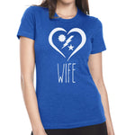 Ladies Dunn Wife Heart DUI - Small - Shirt