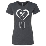 Ladies Dunn Wife Heart DUI - Small - Shirt