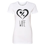 Ladies Dunn Wife Heart DUI - Small - Shirt