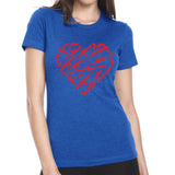 Ladies Heart Guns Tee - Small - Shirt