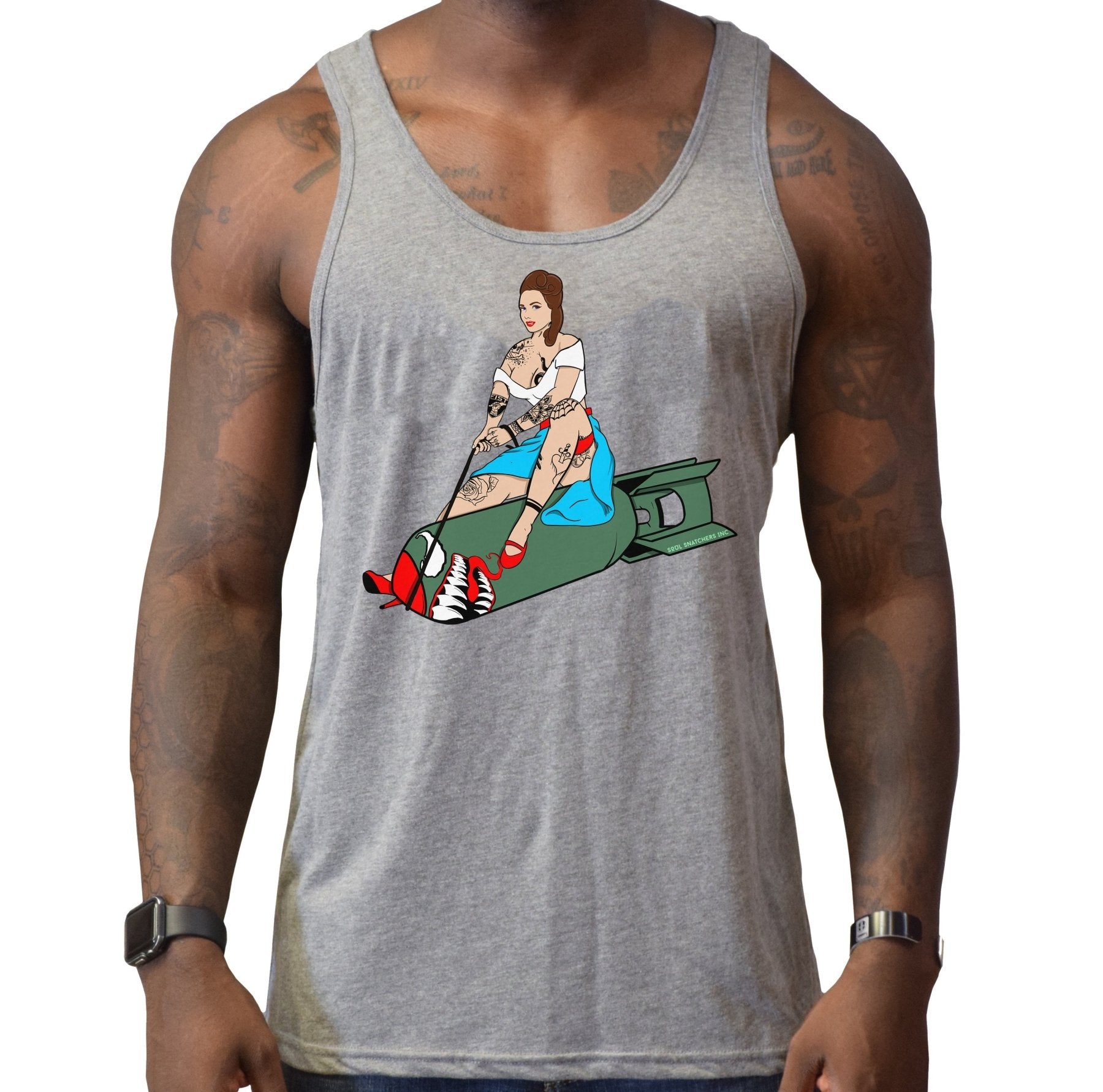 Ladies of War Men's Tank - Small - Tank