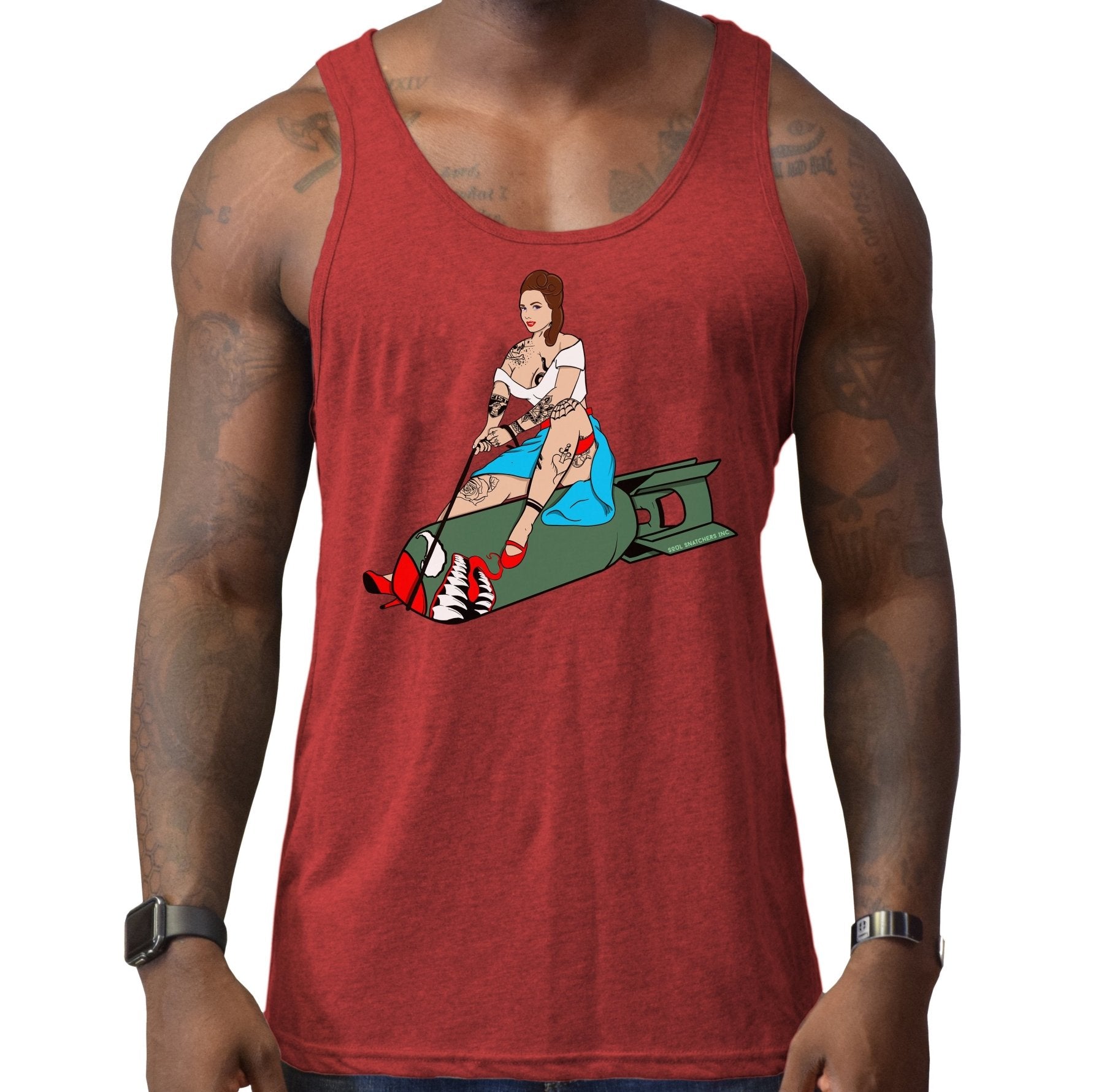 Ladies of War Men's Tank - Small - Tank