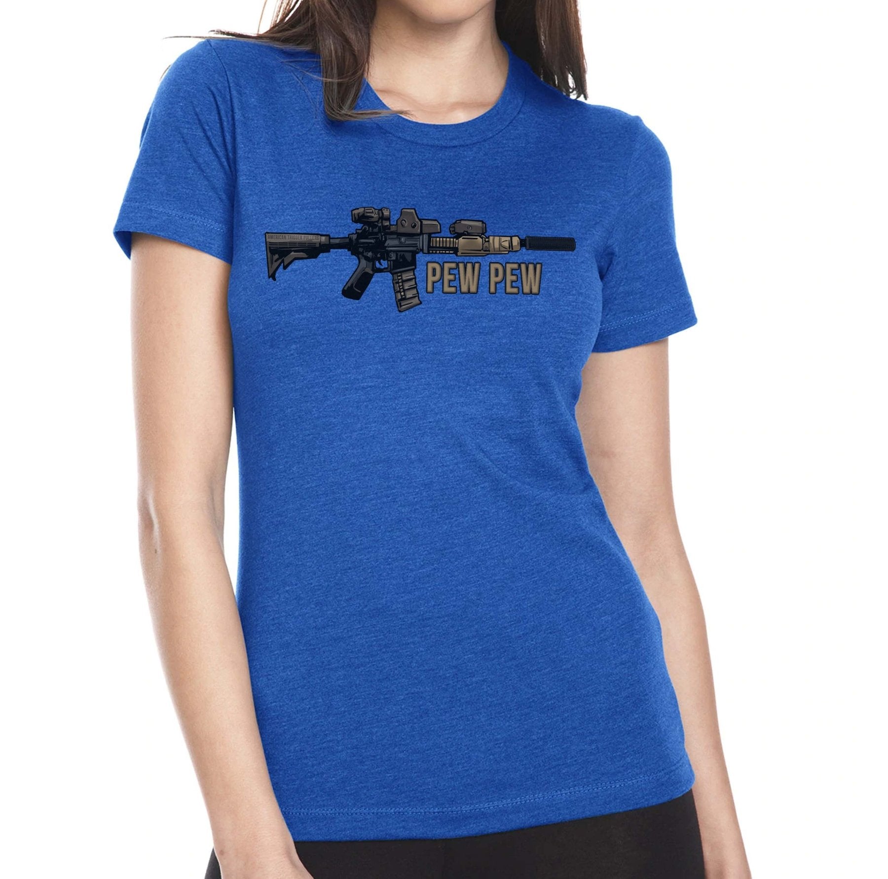 Ladies Pew Pew - Small - Shirt