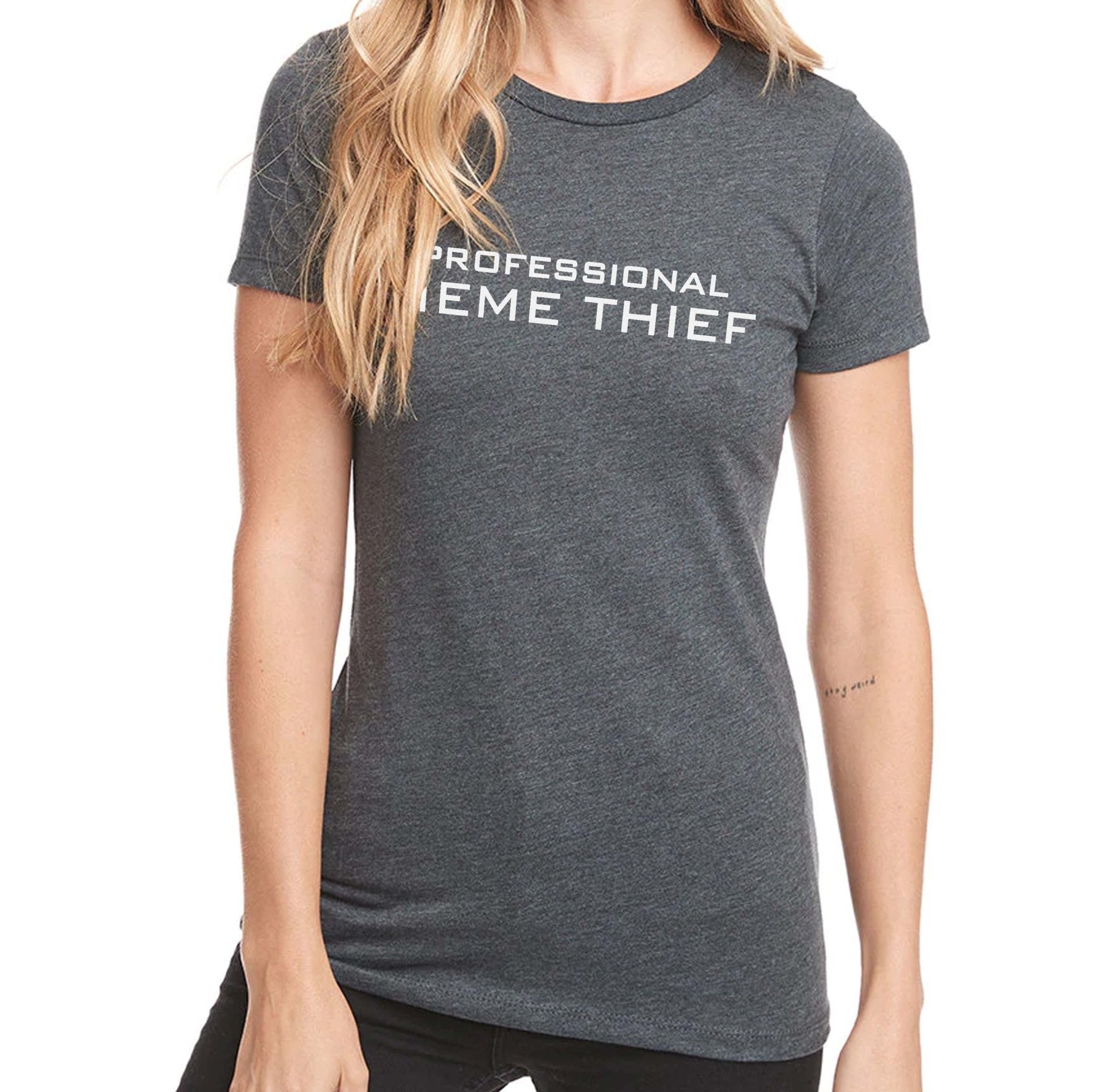 Ladies Professional Meme Thief - Small - Shirt