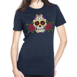 Ladies Sugar Skull - Small - Shirt