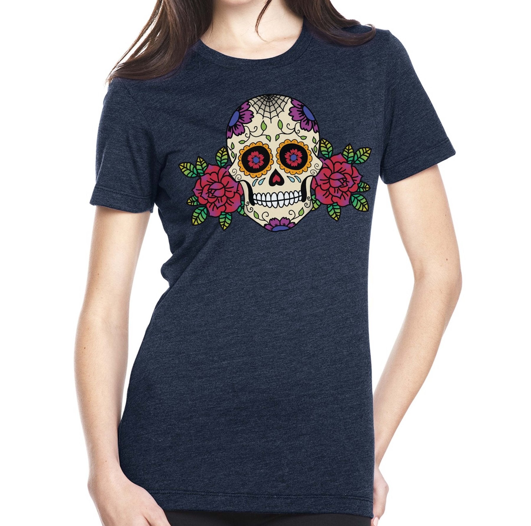 Ladies Sugar Skull - Small - Shirt