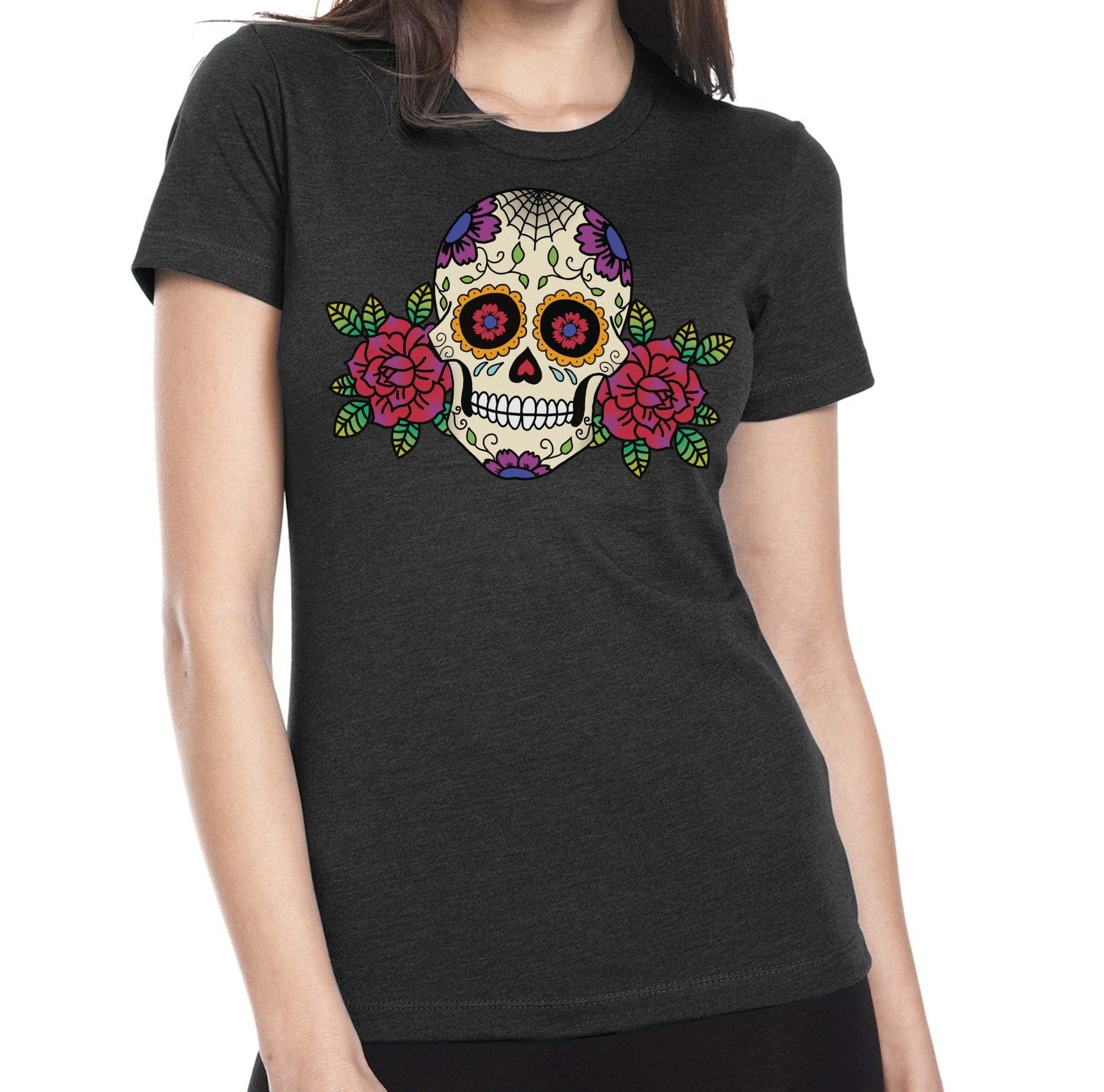 Ladies Sugar Skull - Small - Shirt