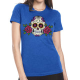 Ladies Sugar Skull - Small - Shirt