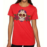 Ladies Sugar Skull - Small - Shirt