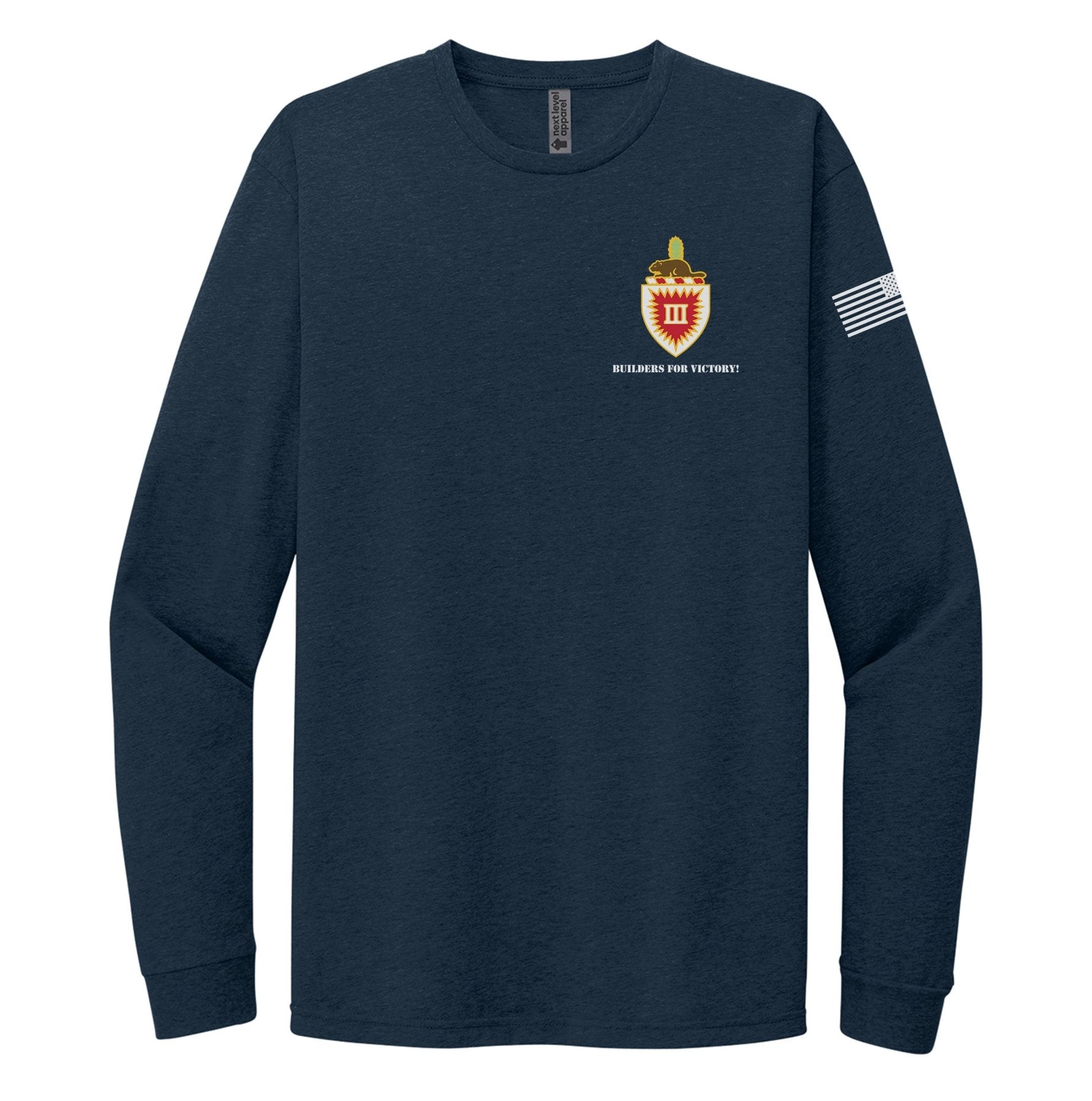 Lancers 584th CEC 3BEB 1CAV Long Sleeve - Small - Private Shirt