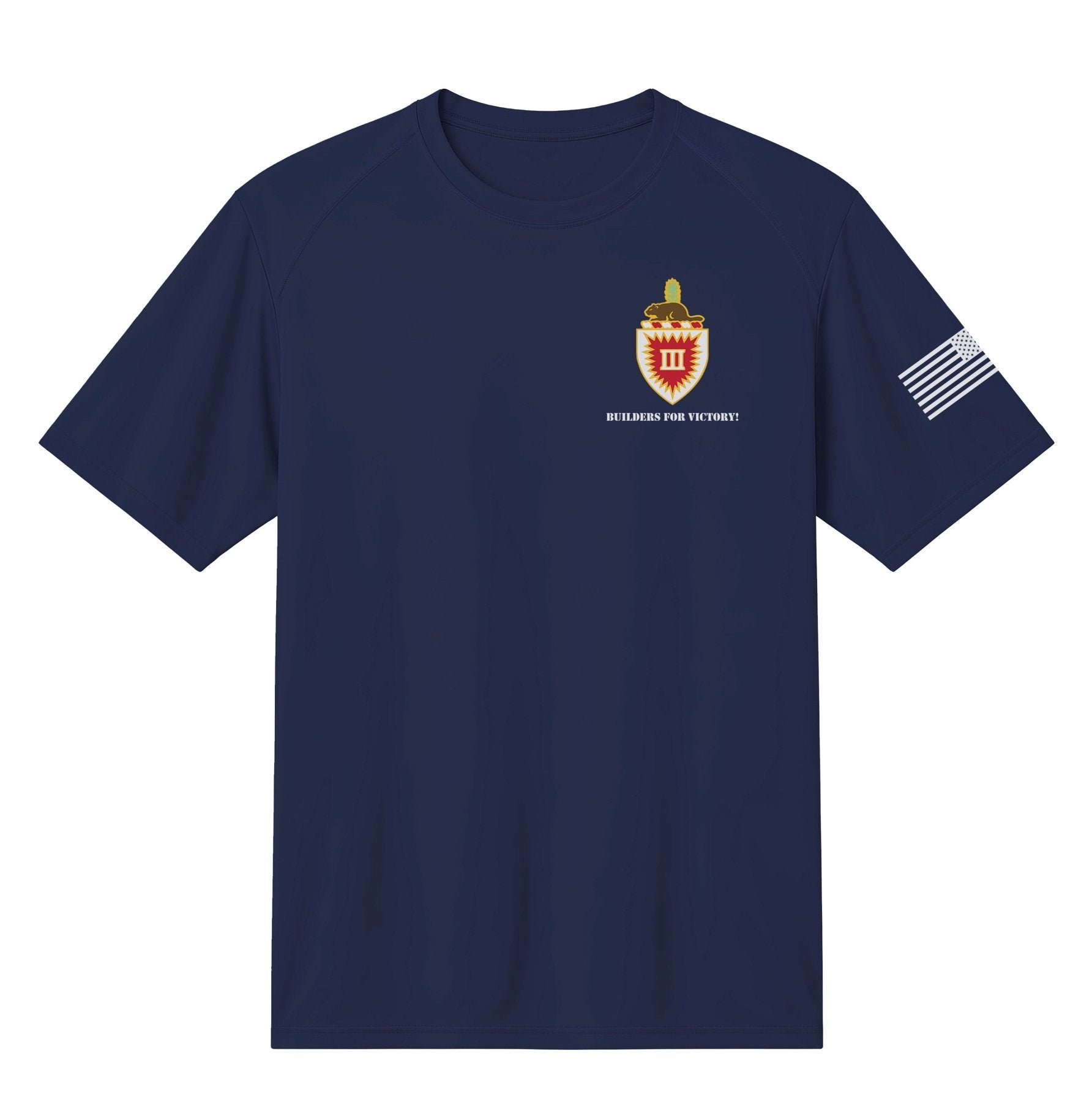Lancers 584th CEC 3BEB 1CAV Performance Tee - Small - Private Shirt