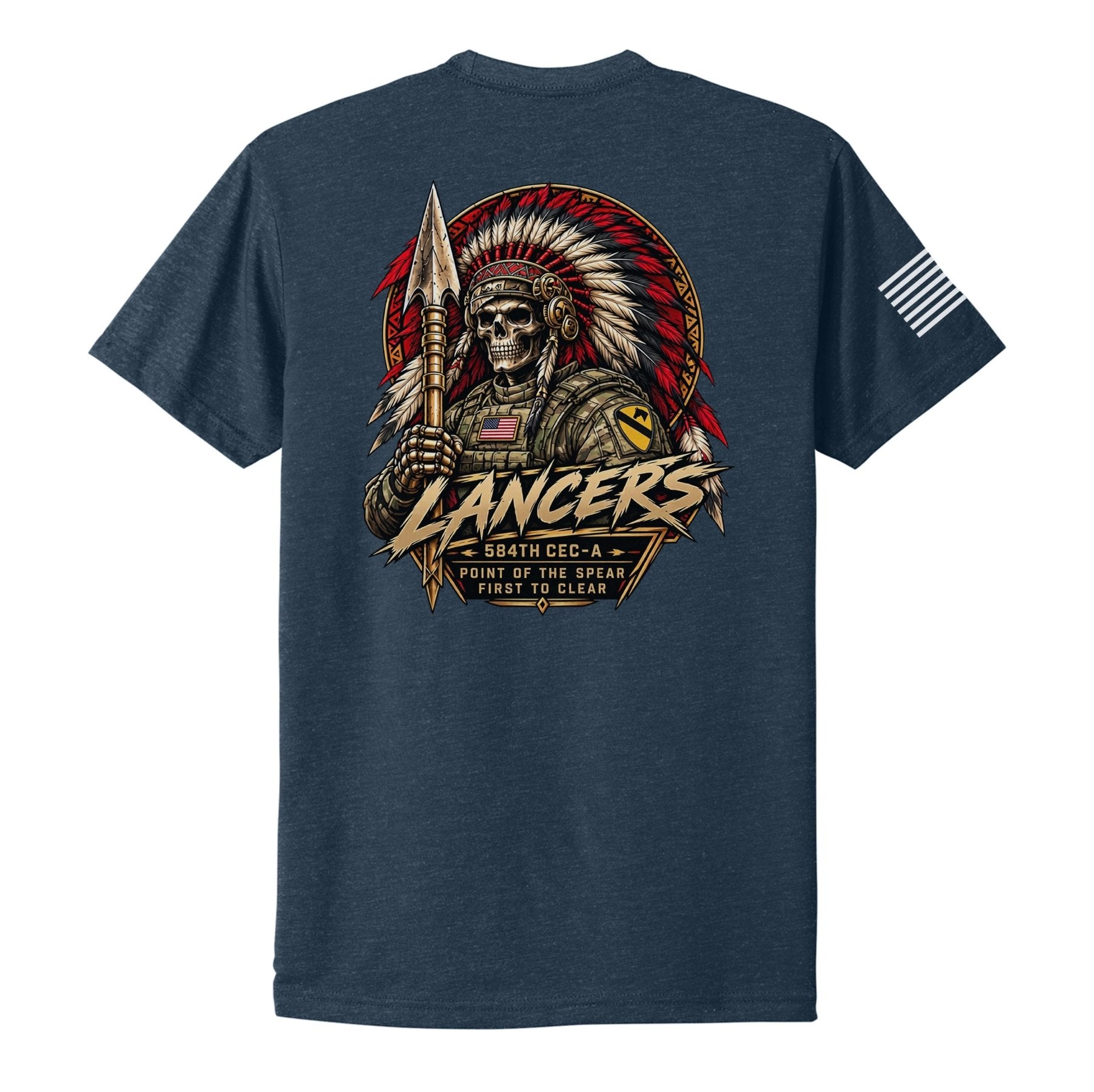 Lancers 584th CEC 3BEB 1CAV Tee - Small - Private Shirt