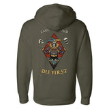 Laugh Loud Die First Hoodie - Small - Hoodie