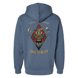 Laugh Loud Die First Hoodie - Small - Hoodie