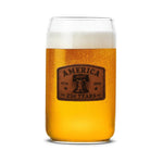 Liberty Bell Beer Can Glass Set - 16oz - Glassware
