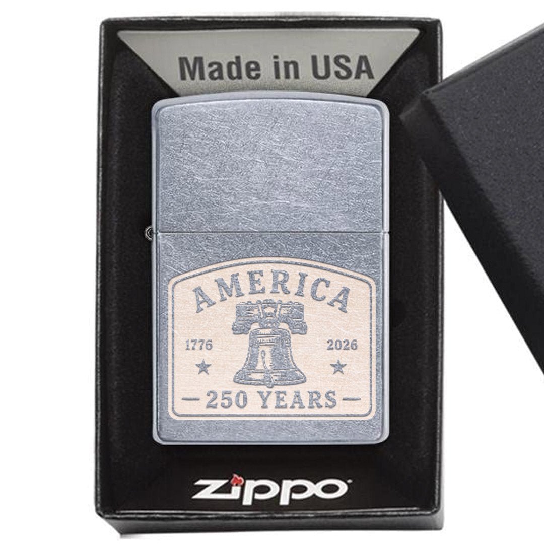 Liberty Bell Lighter - Chrome - No Discount