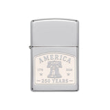 Liberty Bell Lighter - Chrome - No Discount