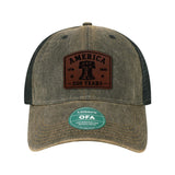 Liberty Bell Old Trucker Hat - OSFA - Hat