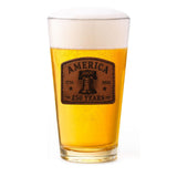 Liberty Bell Pint Glass Set - 16oz - Glassware