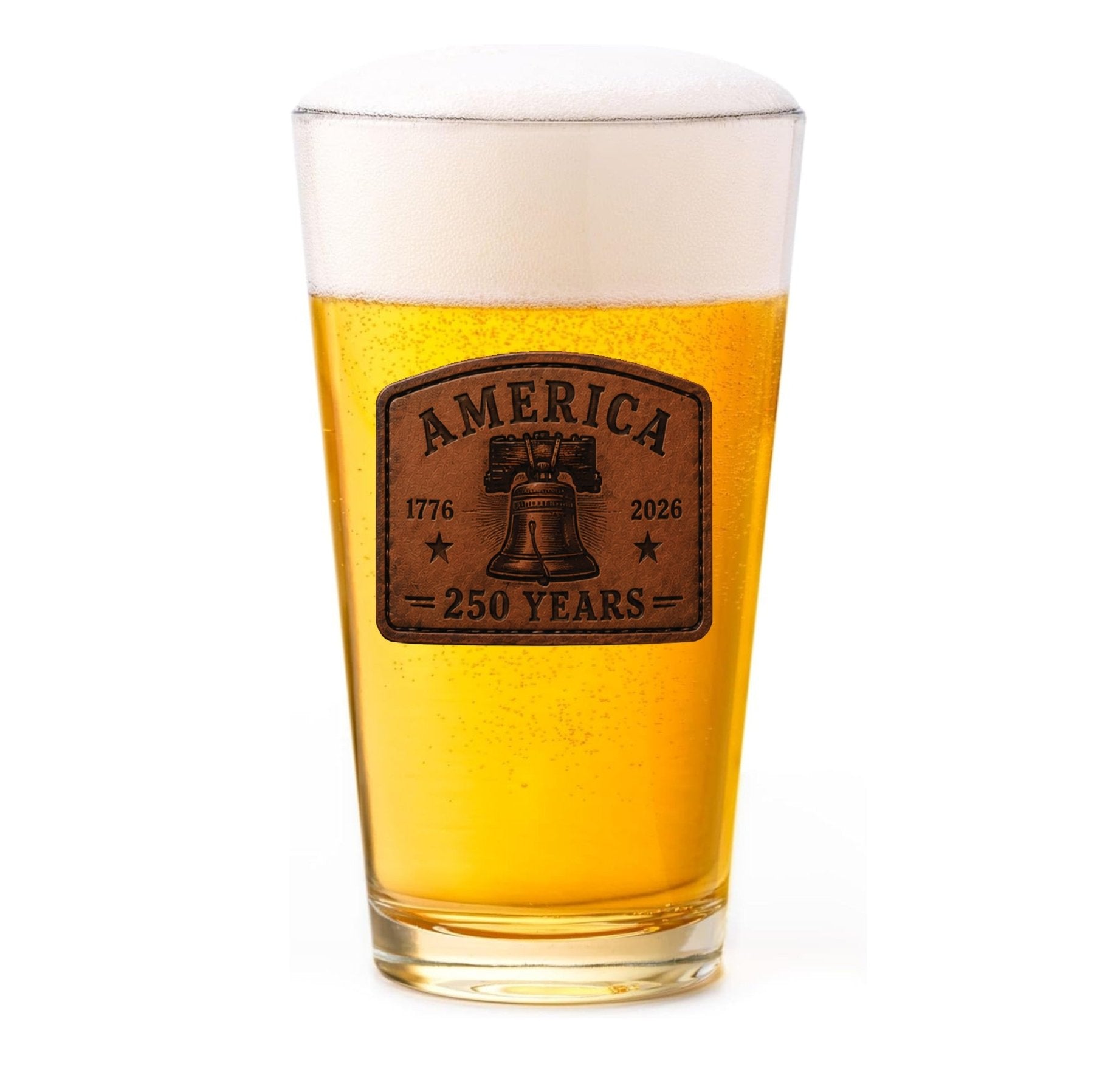 Liberty Bell Pint Glass Set - 16oz - Glassware