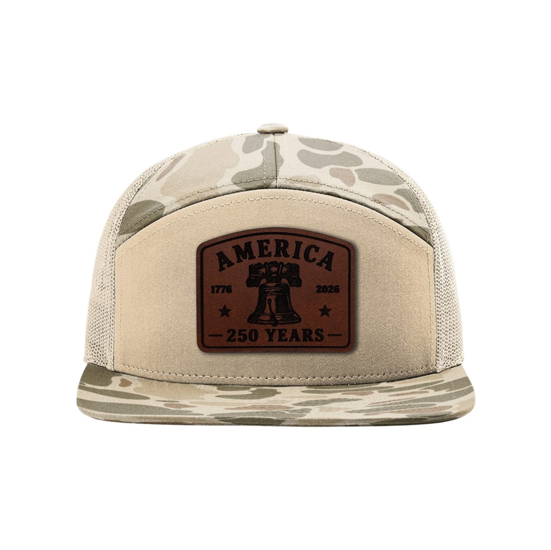 Liberty Bell Seven Panel Hat - OSFA - Hat