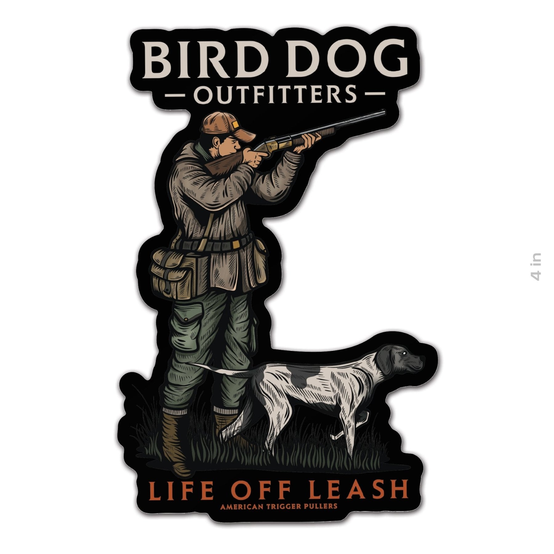 Leash Sticker Life Off Leash Sticker – American Trigger Pullers