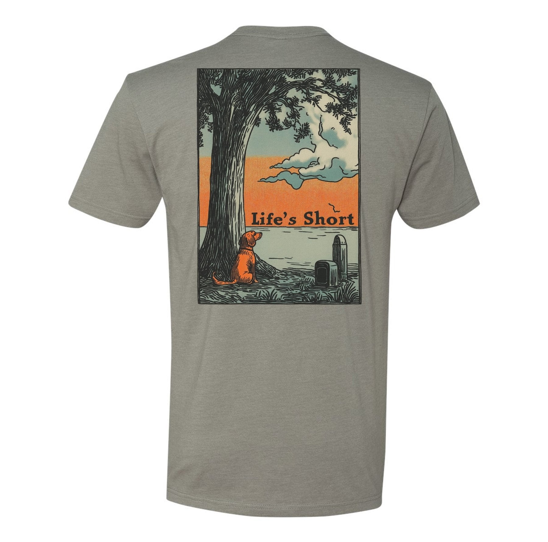 Life's Short Sunset Tee - Small - Shirt