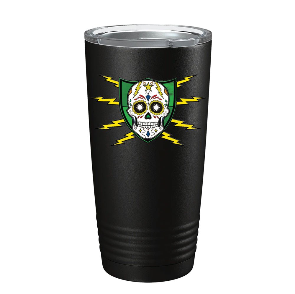 Lightning Bolts Skull Tumbler - 20oz - Tumbler