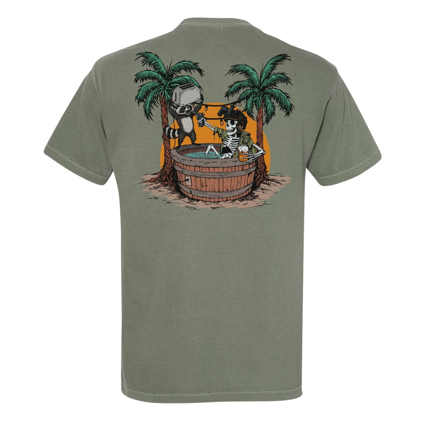 Limited Edition - Trouble in Paradise - Heavyweight Tee - Small - Shirt