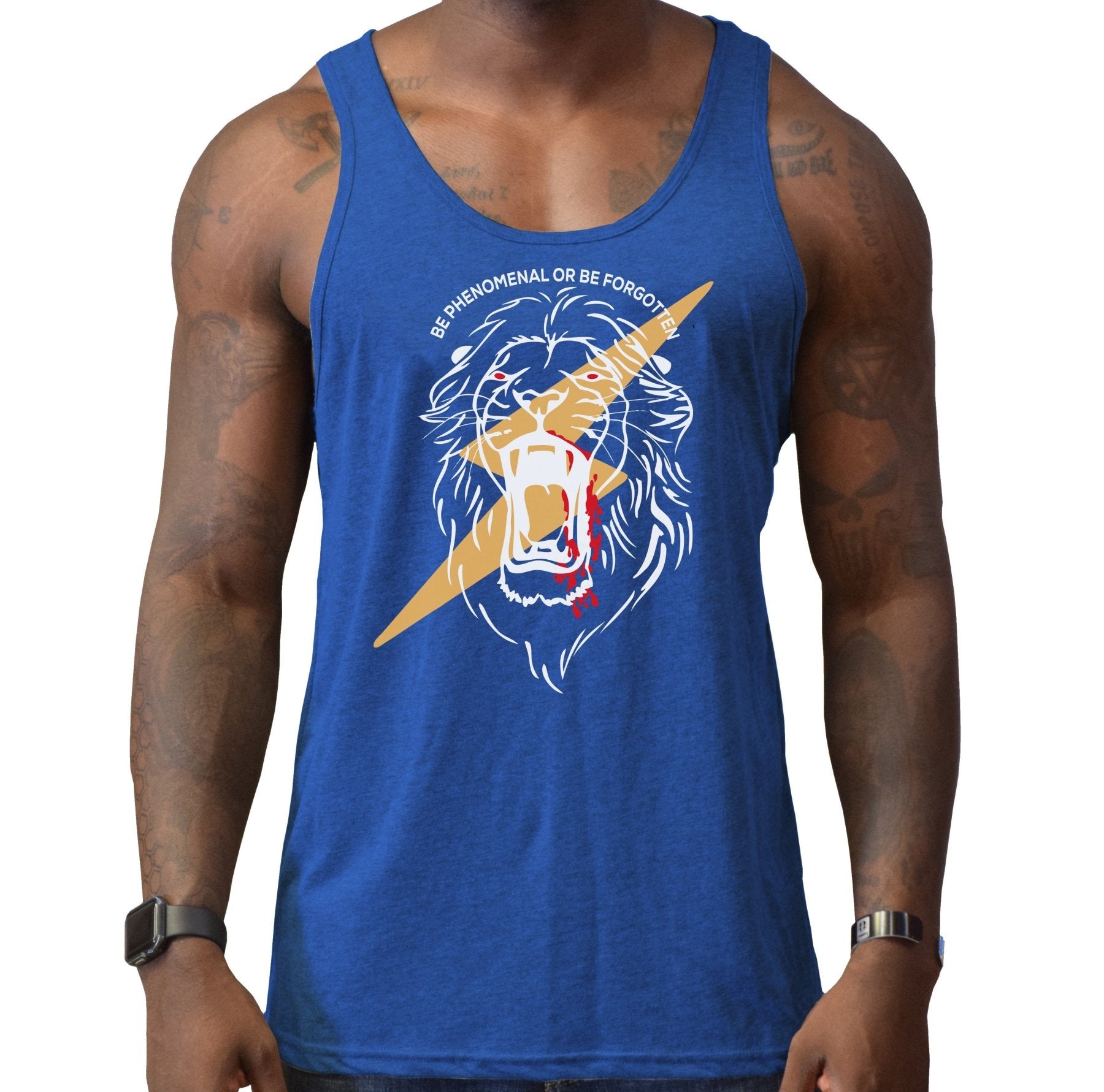 Lion Lightning Men's Tank - Small - Tank