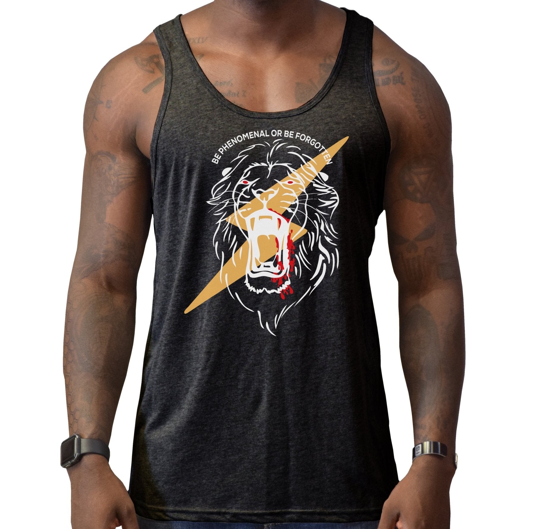 Lion Lightning Men's Tank - Small - Tank