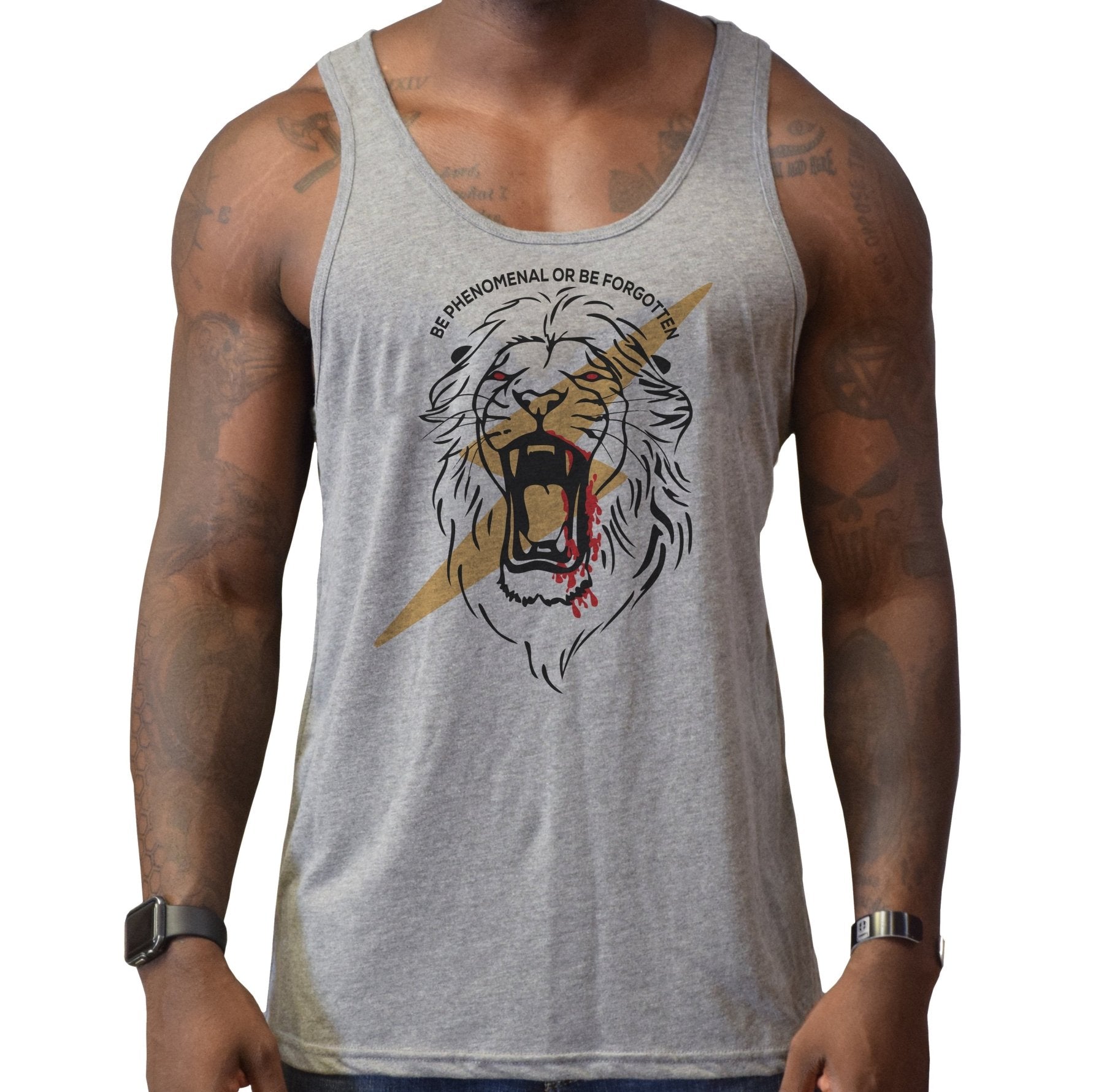 Lion Lightning Men's Tank - Small - Tank