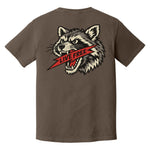 Live Free Raccoon Heavyweight Tee - Small - Shirt