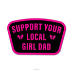 Local Girl Dad Sticker - 3.5" - Sticker