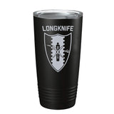 Longknife 5 - 4 Cav Laser Tumbler - 20oz - Private Tumbler