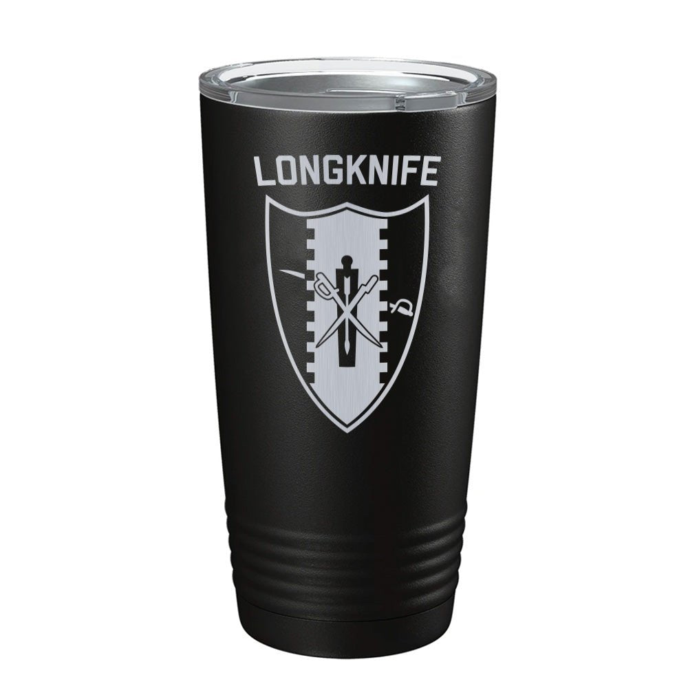 Longknife 5 - 4 Cav Laser Tumbler - 20oz - Private Tumbler