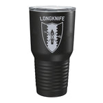 Longknife 5 - 4 Cav Laser Tumbler - 30oz - Private Tumbler