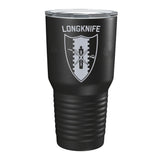 Longknife 5 - 4 Cav Laser Tumbler - 30oz - Private Tumbler