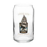 Loose Lips Sink Beer Can Glass Set - 16oz - Glassware