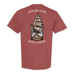 Loose Lips Sink Ships Heavyweight Shirt - Small - Shirt